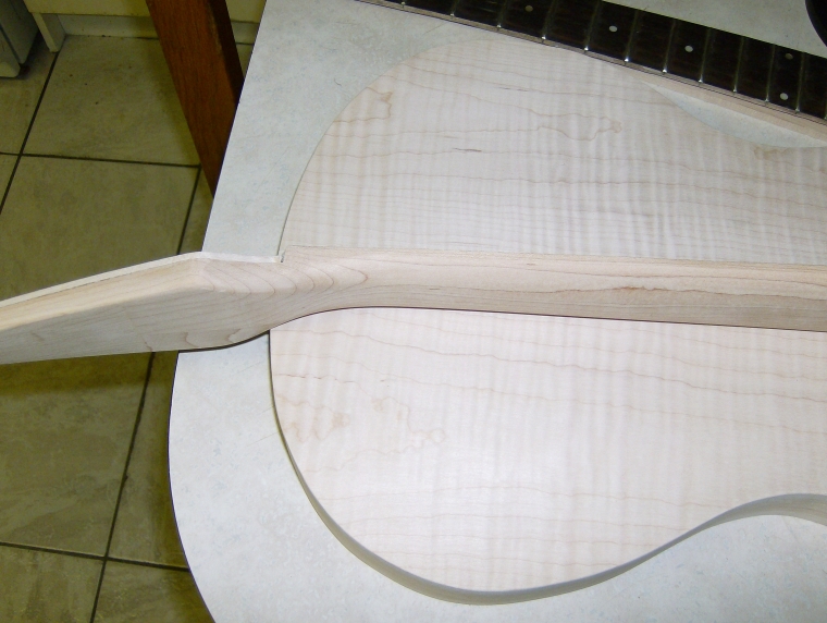 Still a lot of shaping to go, but it's nice and contoured