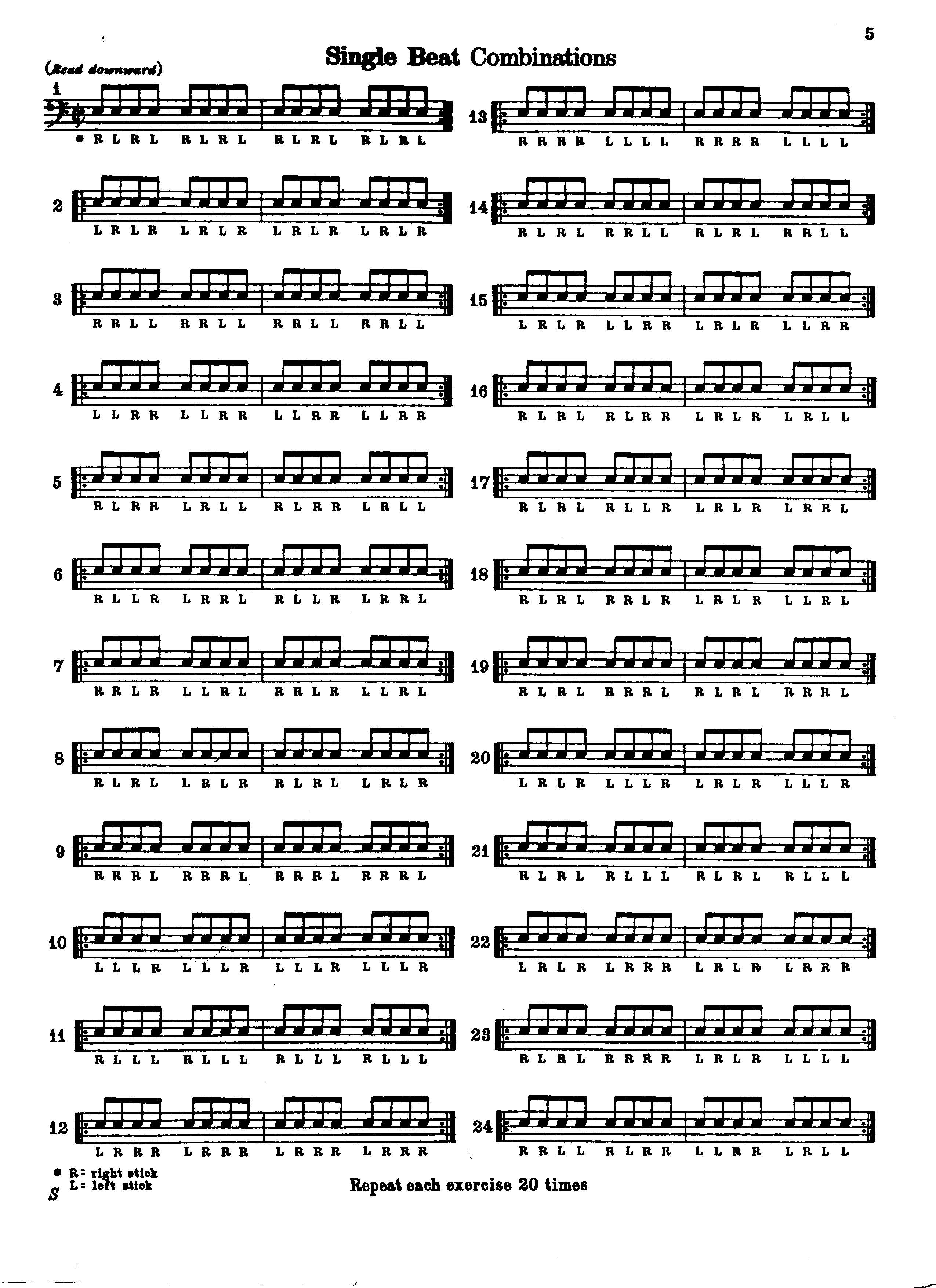 rudiments!