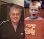 Notice how happy Elton is?
